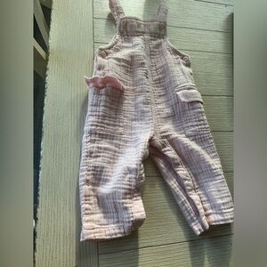 GAP Light Pink Kids Overalls